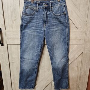 Old Navy Blue Vintage Slim Straight Jeans 27P